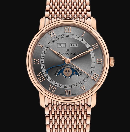 Blancpain Villeret Watch Price Review Quantième Complet Replica Watch 6654 3613 MMB
